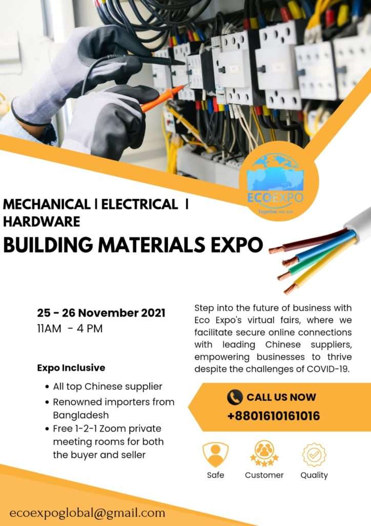 Mechanical and Electrical, Hardware and Building Materials